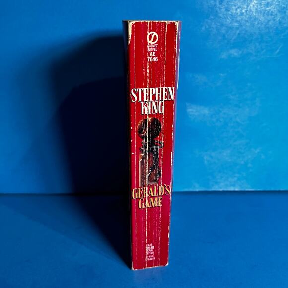 Stephen King – Gerald’s Game (1993 Signet Paperback, 1st Printing) Red Cover - Picture 3 of 8